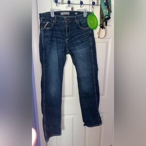 Women’s blue ariat work jeans